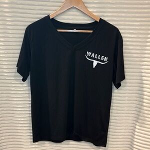 Black V-Neck Women’s Morgan Wallen Shirt